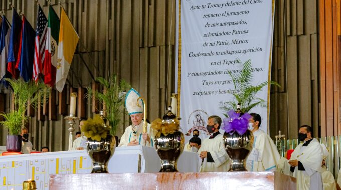 Misa Crismal En La Basílica De Guadalupe. Foto: INBG/Cortesía