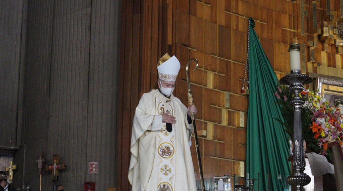 Cardenal Carlos Aguiar Retes. Foto: Basílica De Guadalupe/Cortesía.