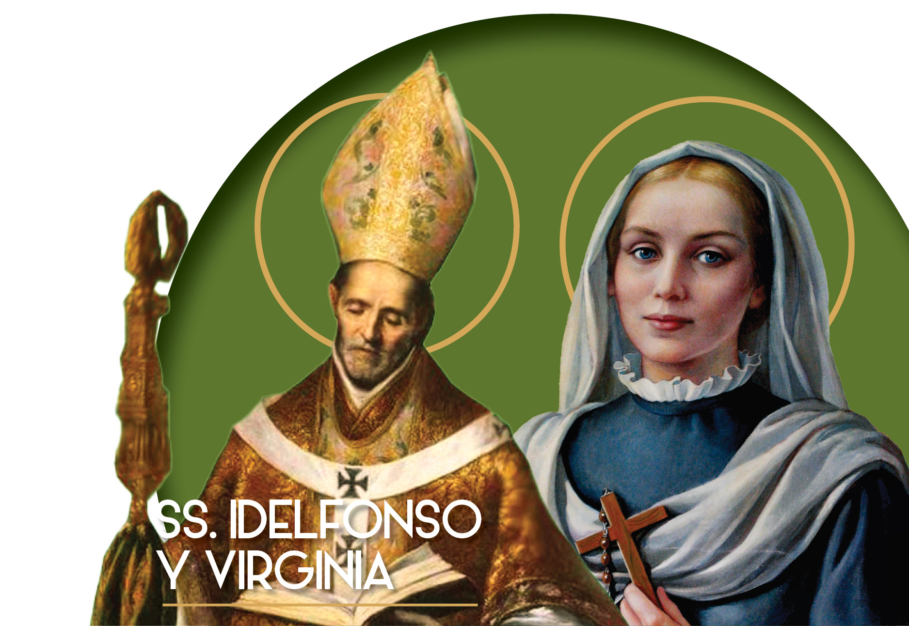 santos idelfonso y virginia